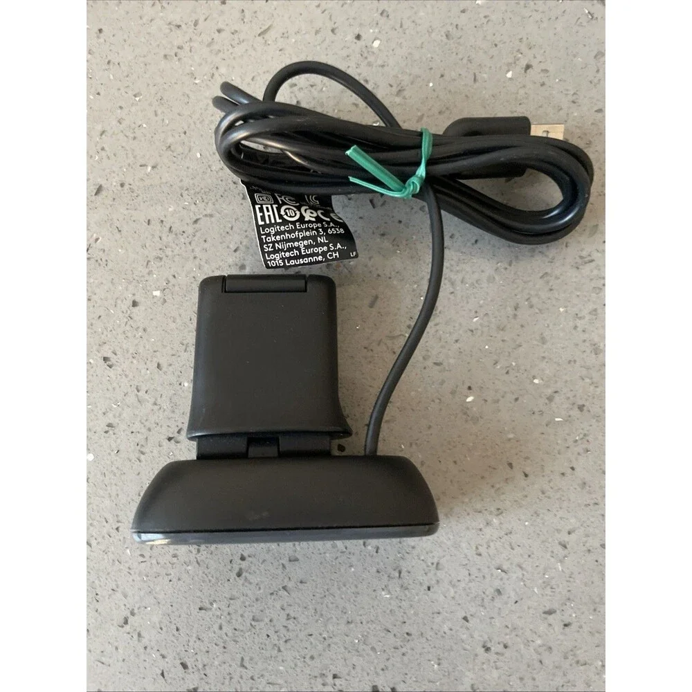 Logitech HD Webcam 720p Logi V-U0018 Built In Microphone USB Camera Black